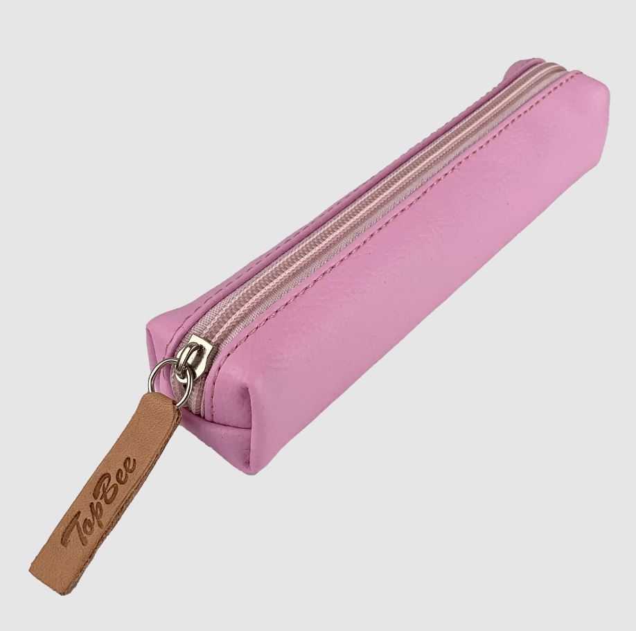 Piórnik mini prostokąt róż pastel BB210119