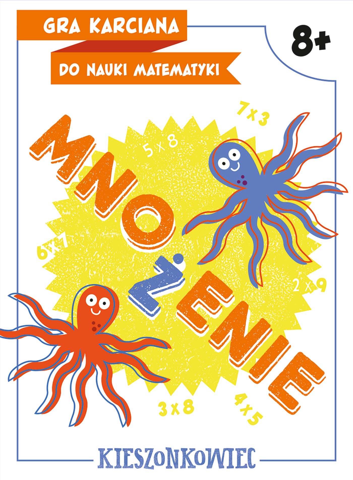 Gra karciana do nauki matematyki. Mnożenie