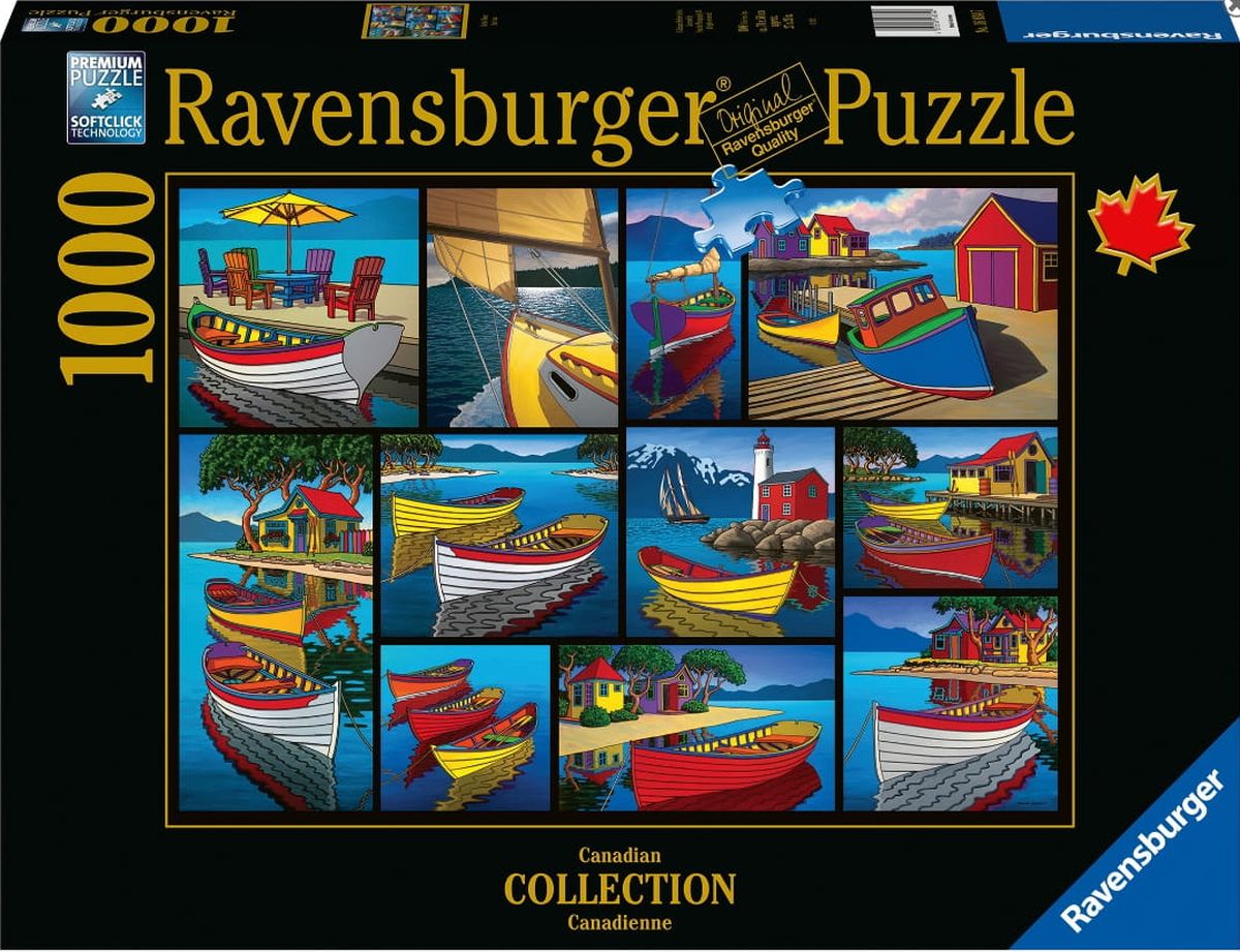 Puzzle 2D 1000 Na wodzie 16834