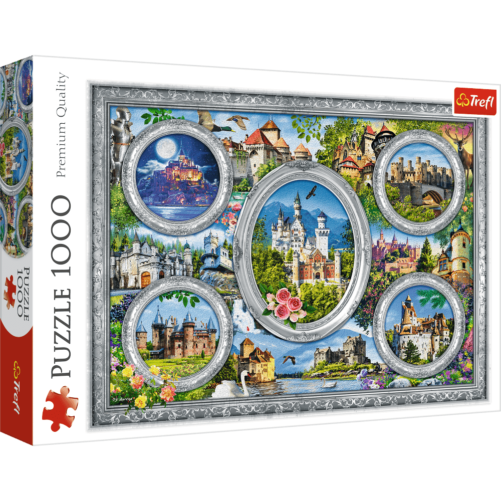 Puzzle 1000 Zamki świata 10583
