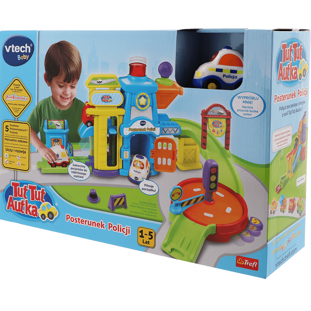 Tut Tut Autka Zestaw Posterunek Policji VTech 61073