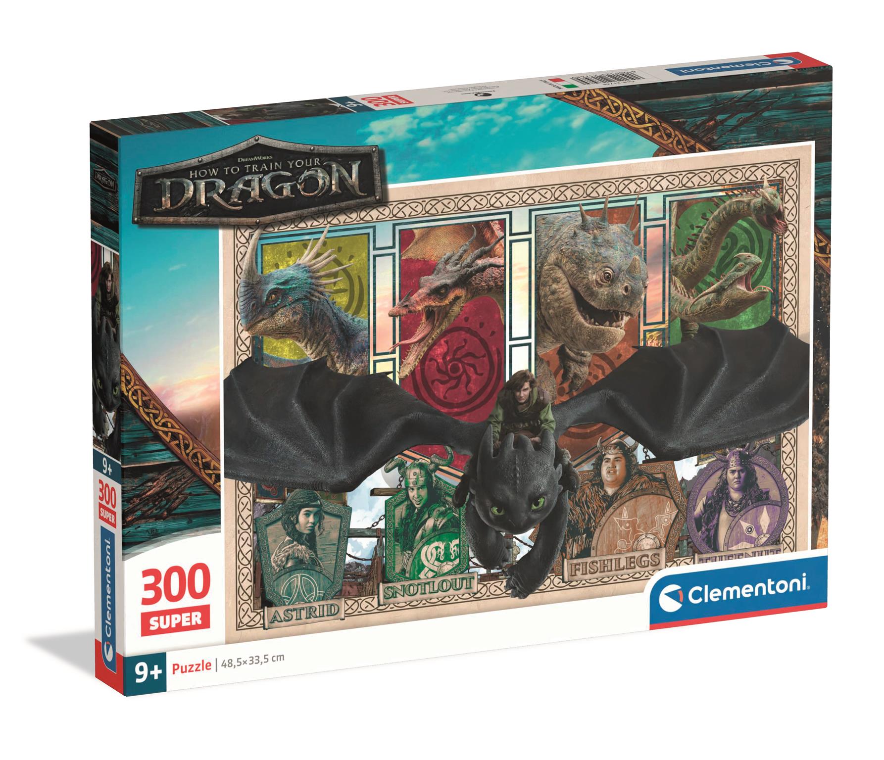 Puzzle Super 300 How to Train Your Dragon 21748