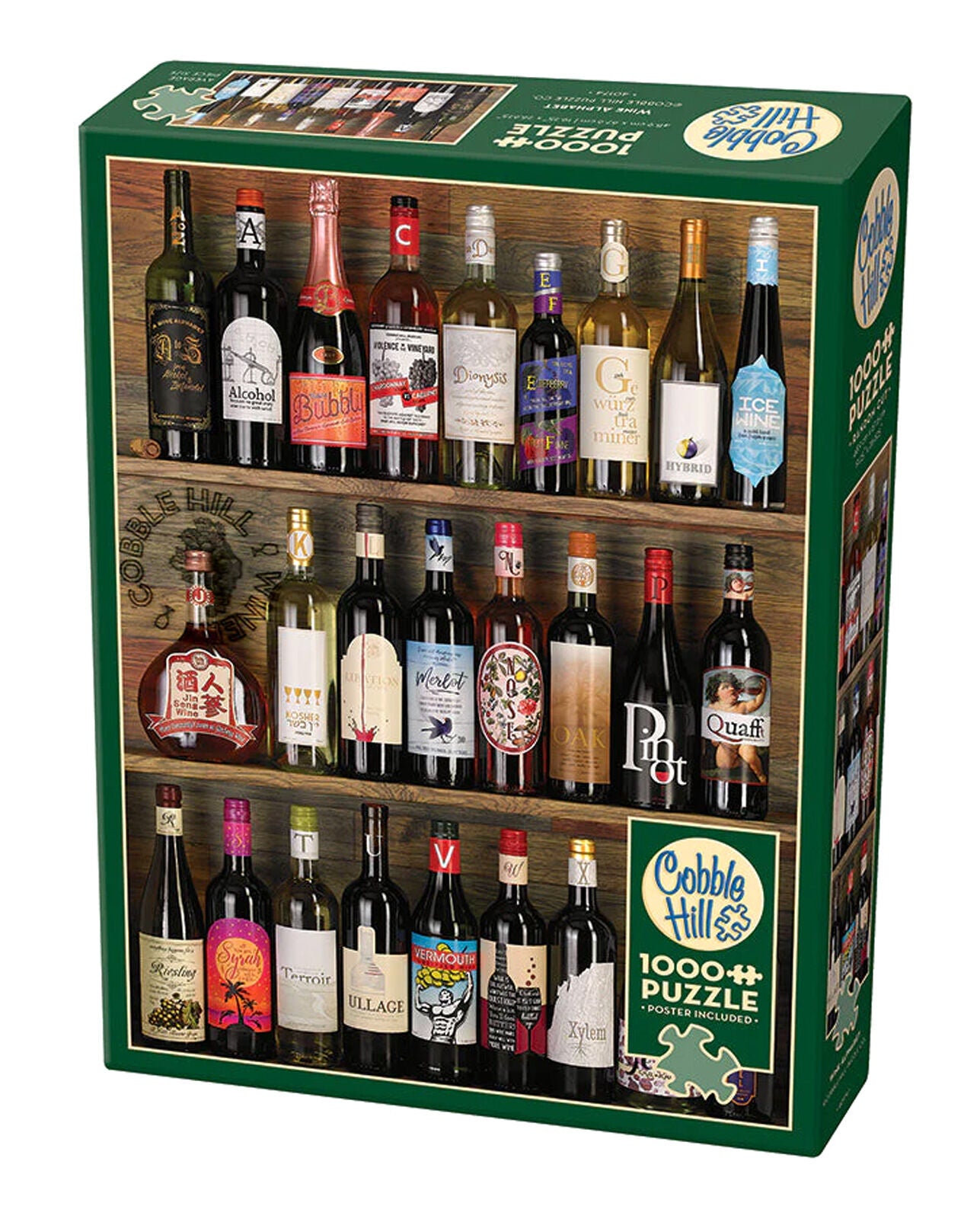 Puzzle 1000 Wino od A do Z 113129