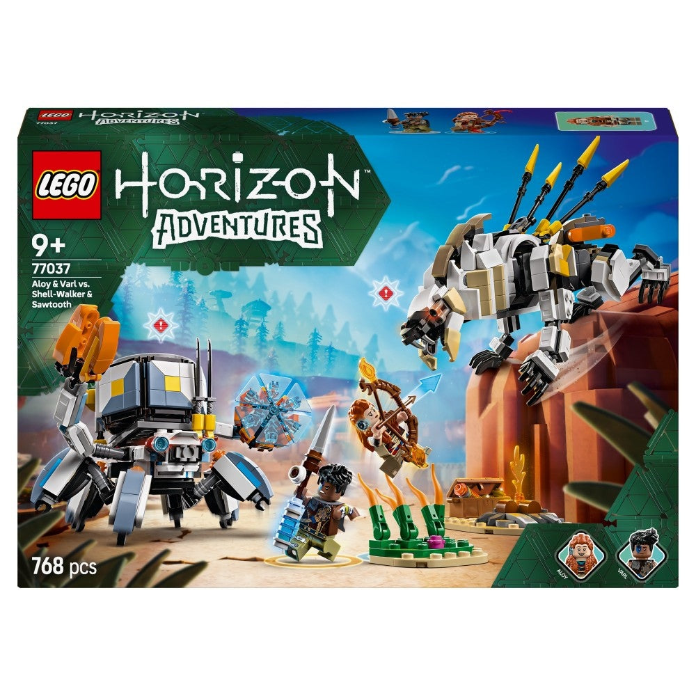 LEGO Horizon Aloy i Varl kontra Krabołaz i Piłoząb 77037