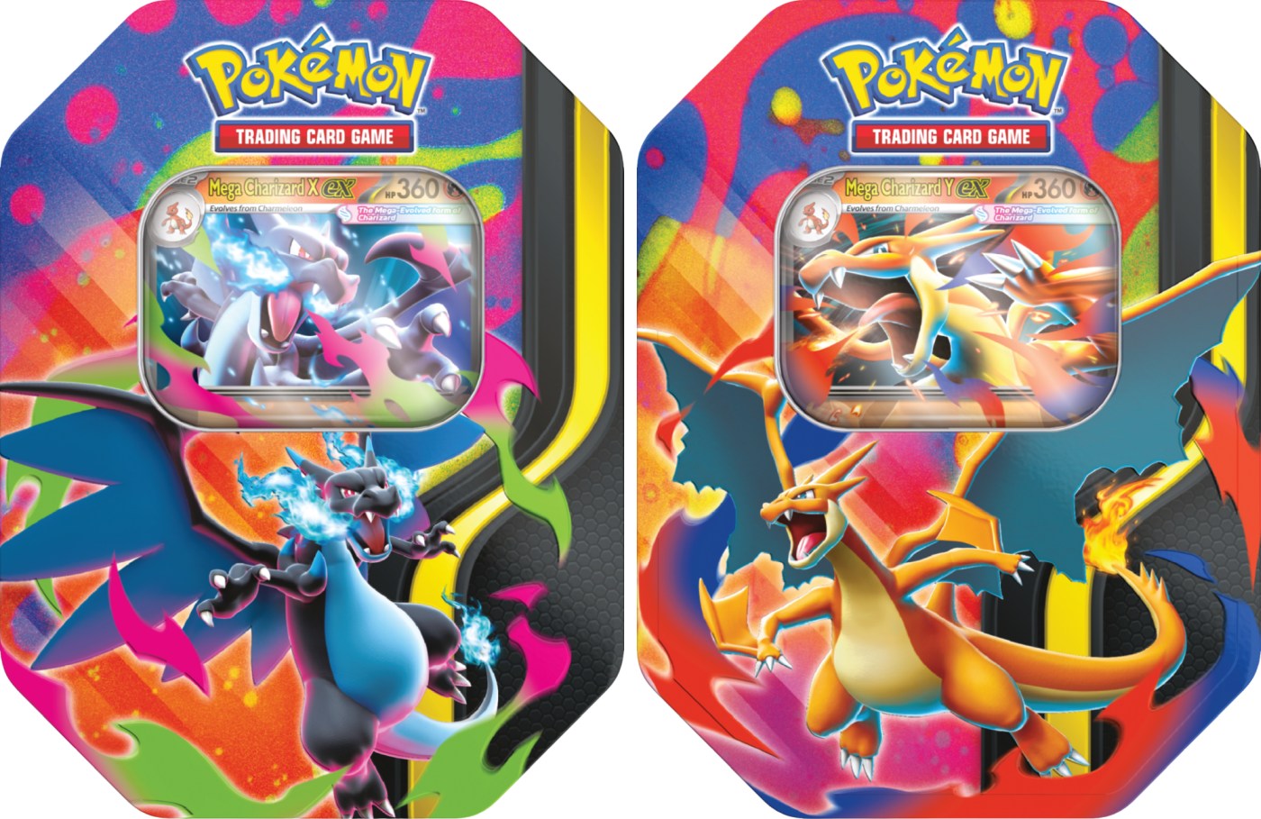 Pokemon TCG 2026 Spring Tin Mega Charizard 1szt.mix