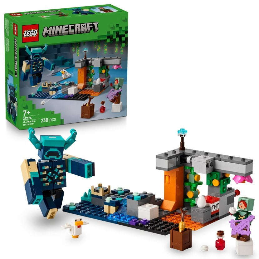 LEGO Minecraft Spotkanie ze strażnikiem 21274
