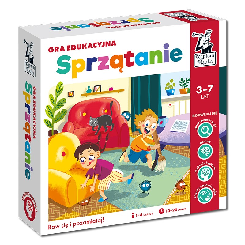 Gra Sprzątanie Kapitan Nauka