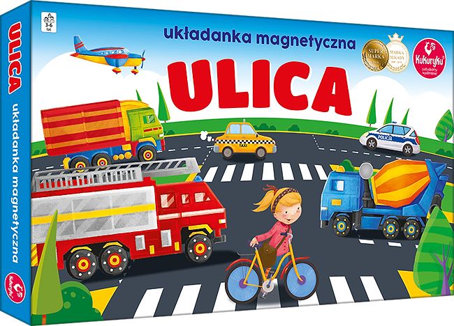 Ulica układanka magnetyczna
