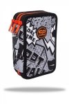 Piórnik 3-komorowy z wyposażeniem Coolpack Jumper 3 grey bal