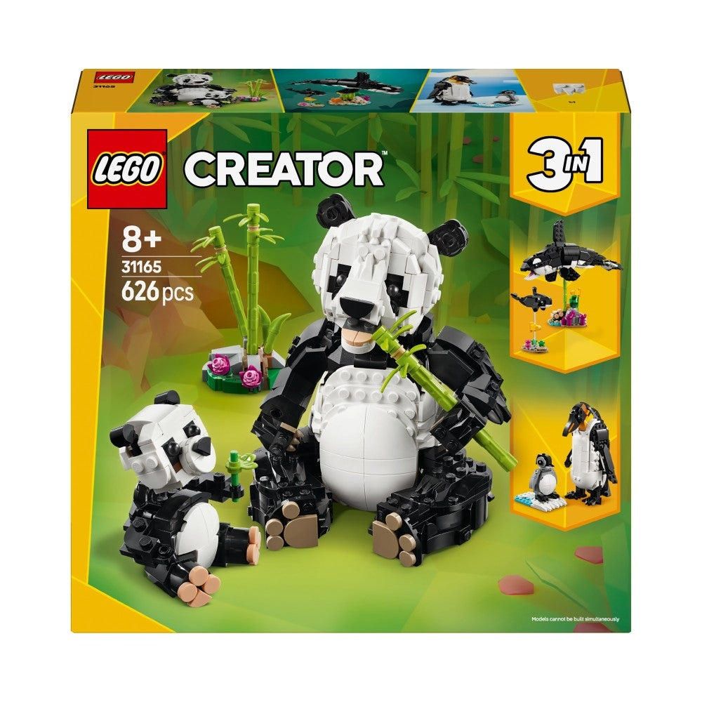 LEGO Creator 3w1 Dzikie zwierzęta rodzina Pand 31165