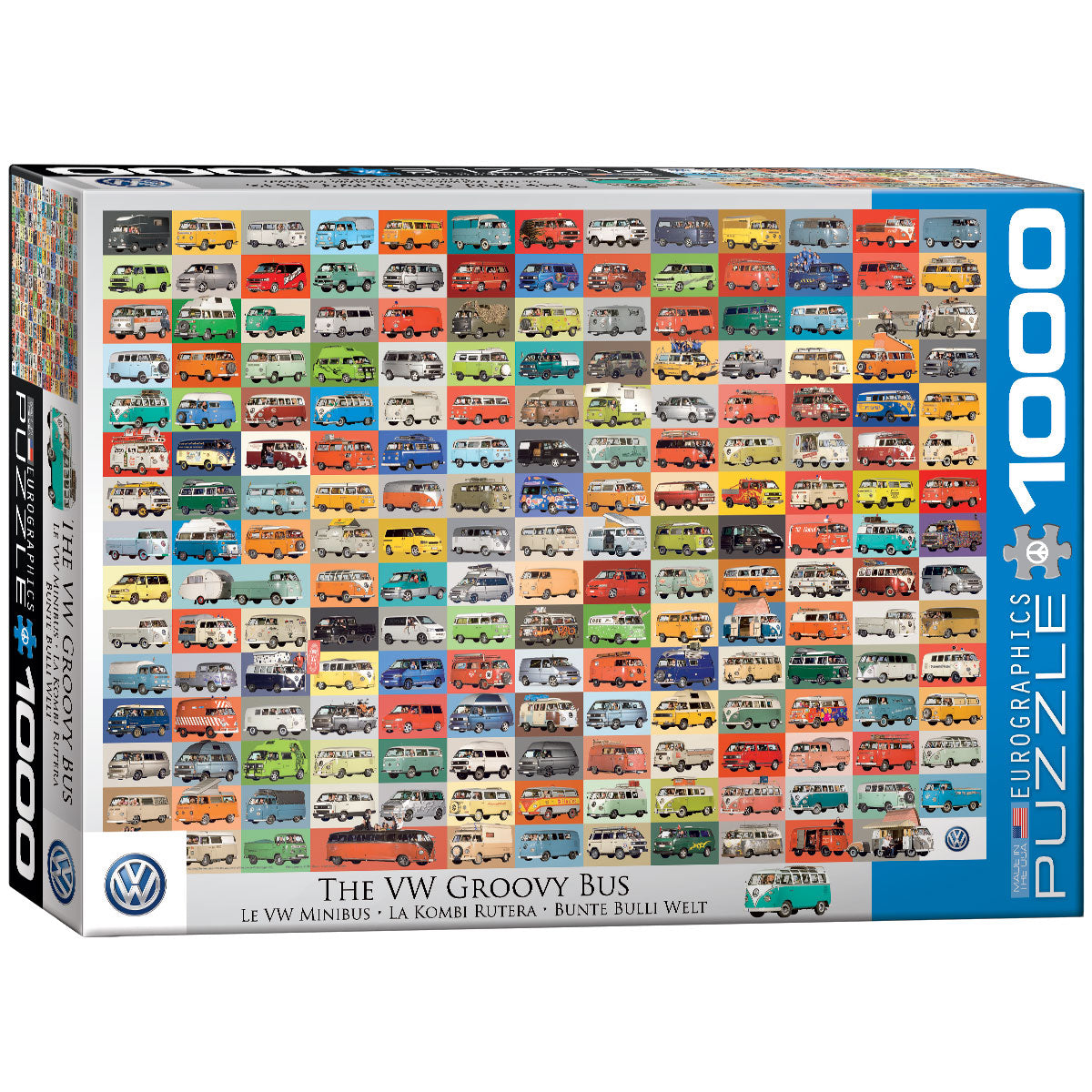 Puzzle 1000 The VW Groovy Bus 6000-0783