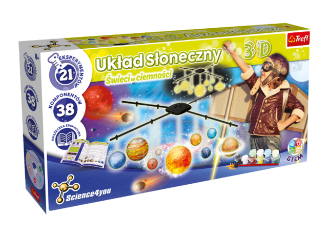 Układ Słoneczny 3D świecący w ciemności Mega Set S4Y 61127