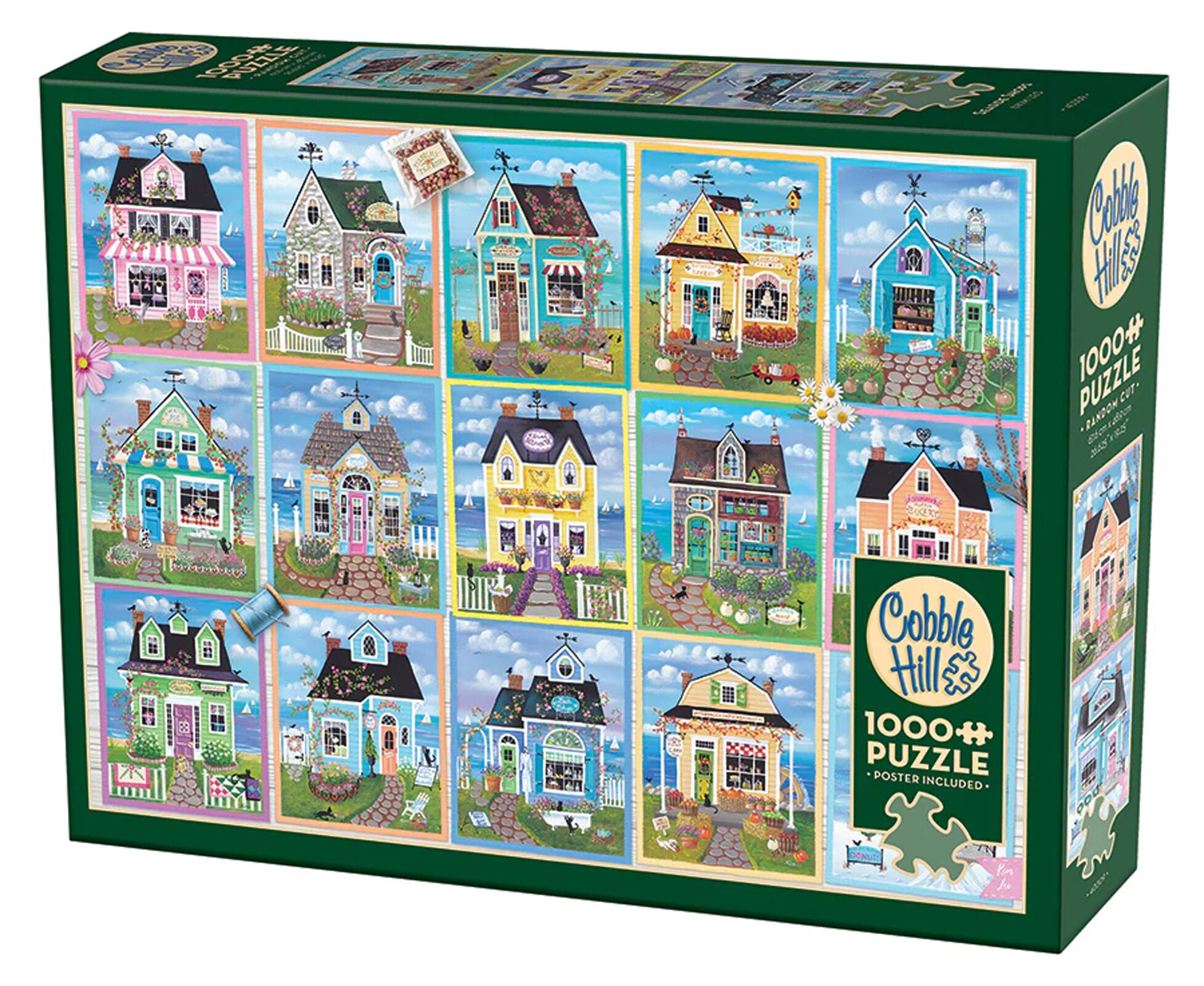 Puzzle 1000 Sklepy nad morzem 113555