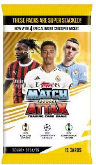 UEFA Champions League Match Attax 2024/25 saszetka z kartami 1szt.mix