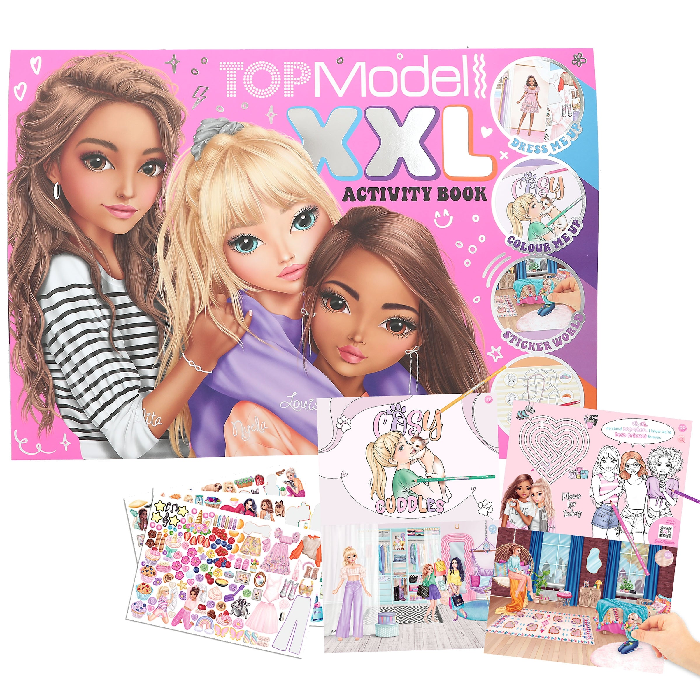 Kolorowanka XXL Top Model 13731A