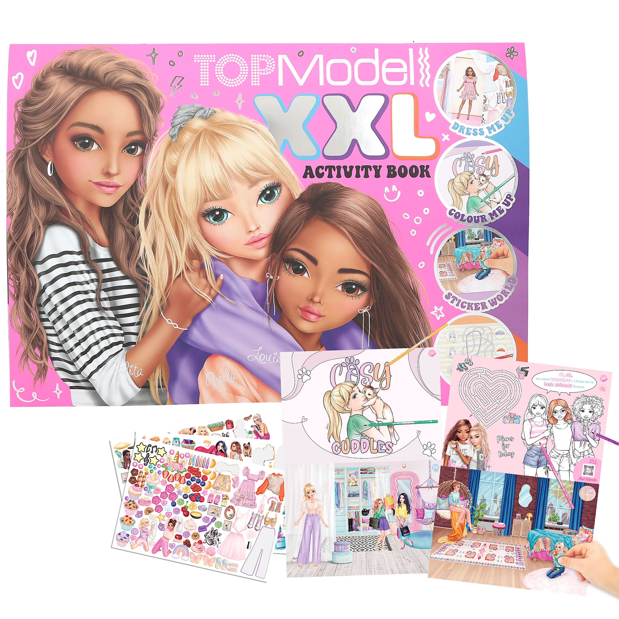 Kolorowanka XXL Top Model 13731A