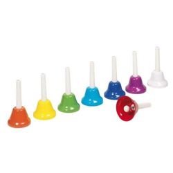 Dzwonki muzyczne, zestaw 8 szt toys pure