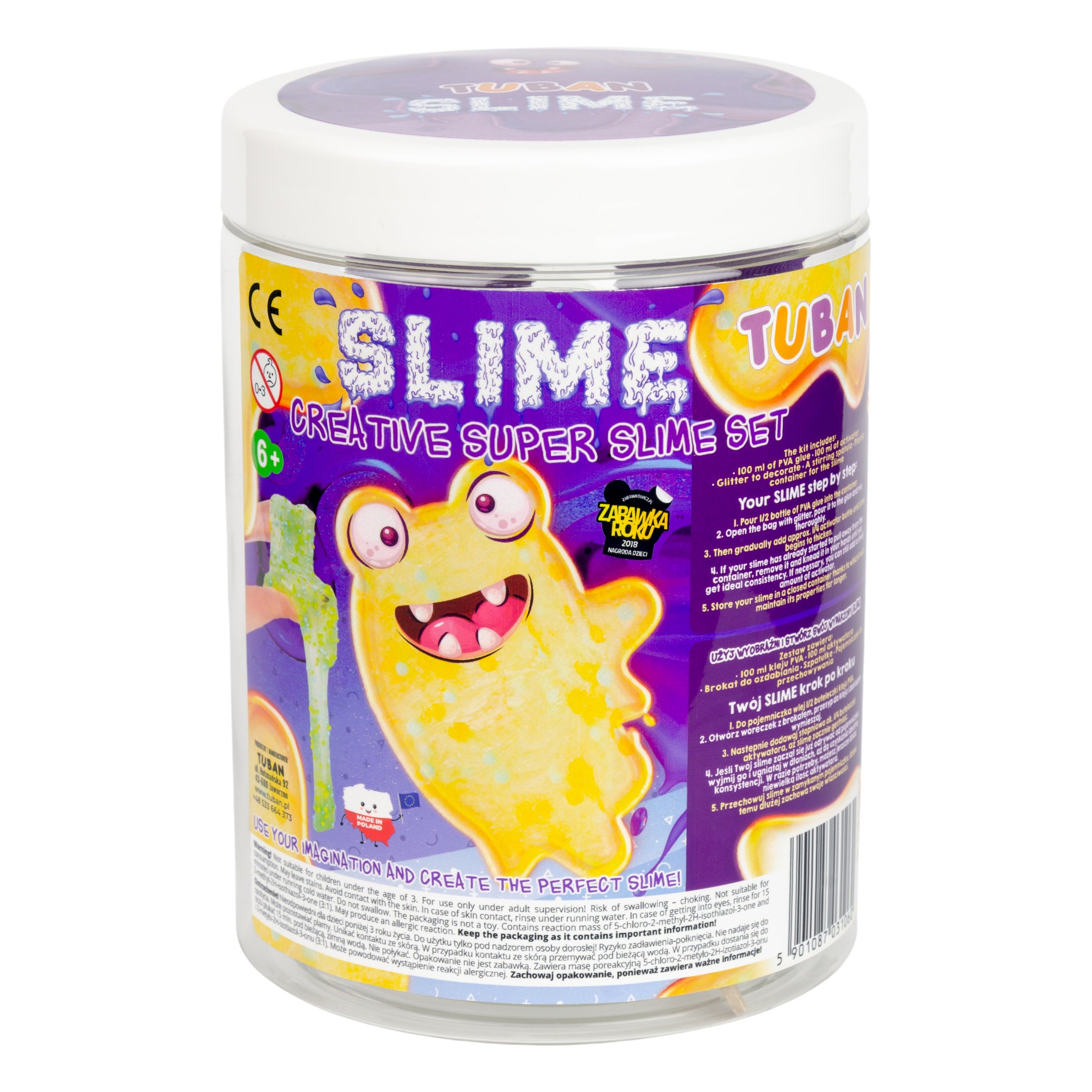 Zestaw kreatywny slime mały