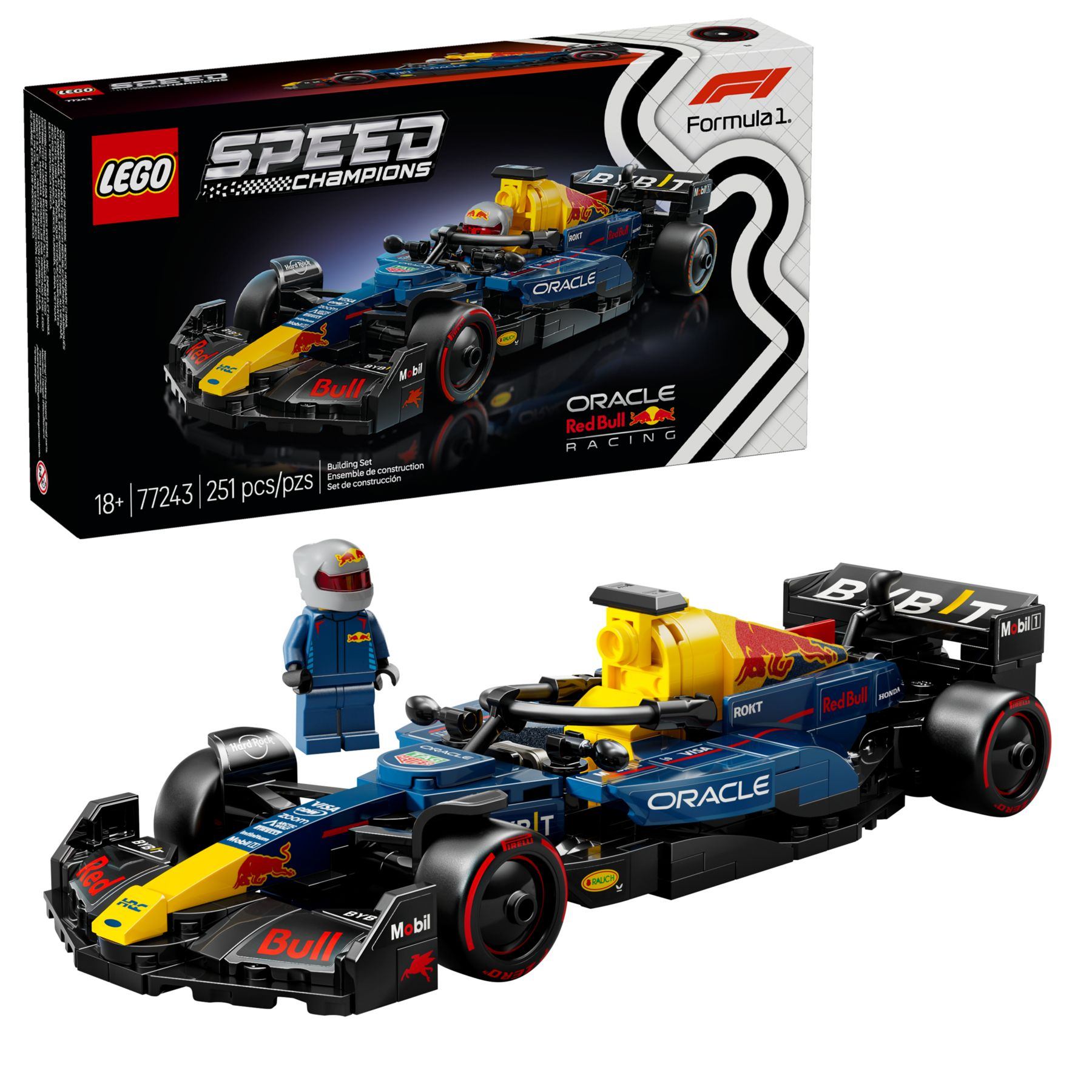 LEGO Speed Champions Bolid F1 Oracle Red Bull Racing 77243