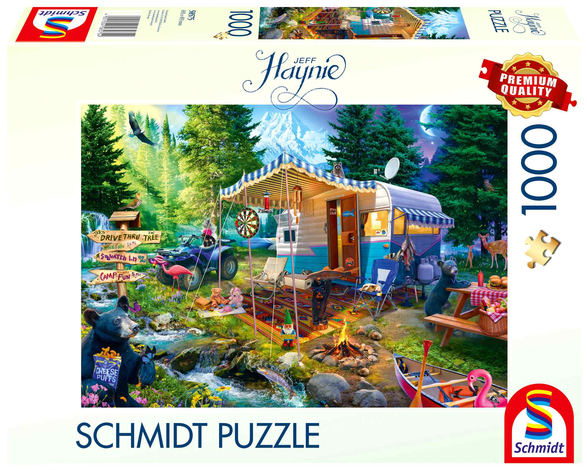 Puzzle 1000 PQ Jeff Haynie Wypad w góry 113363