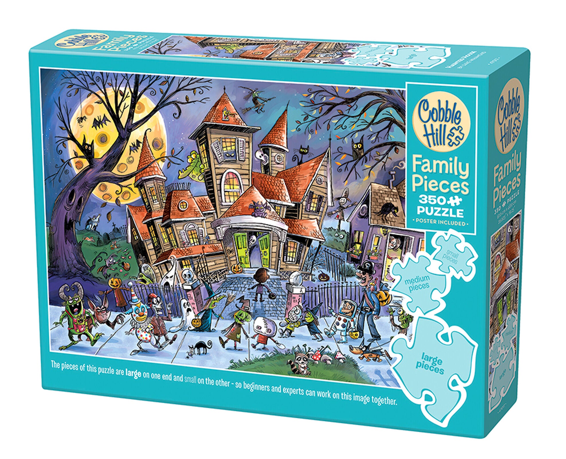 Puzzle 350 Nawiedzony dom 112683