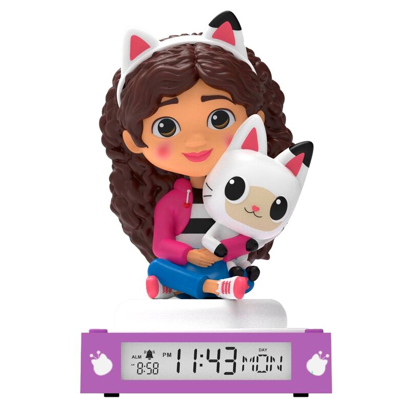 Lampka 3D z budzikiem Gabby's Dollhouse GD00095