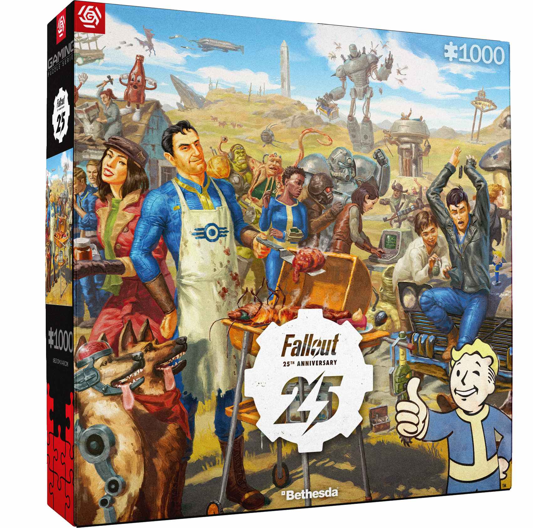 Puzzle 1000 Gaming Fallout 25th Anniversary