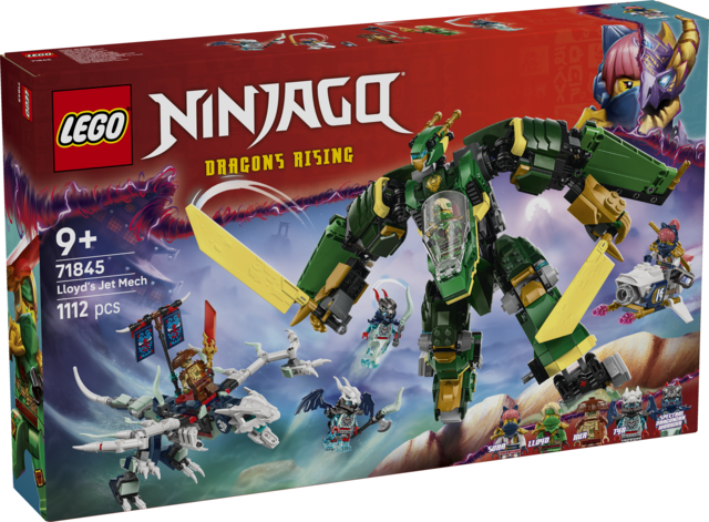 LEGO Ninjago Odrzutowy mech Lloyda 71845