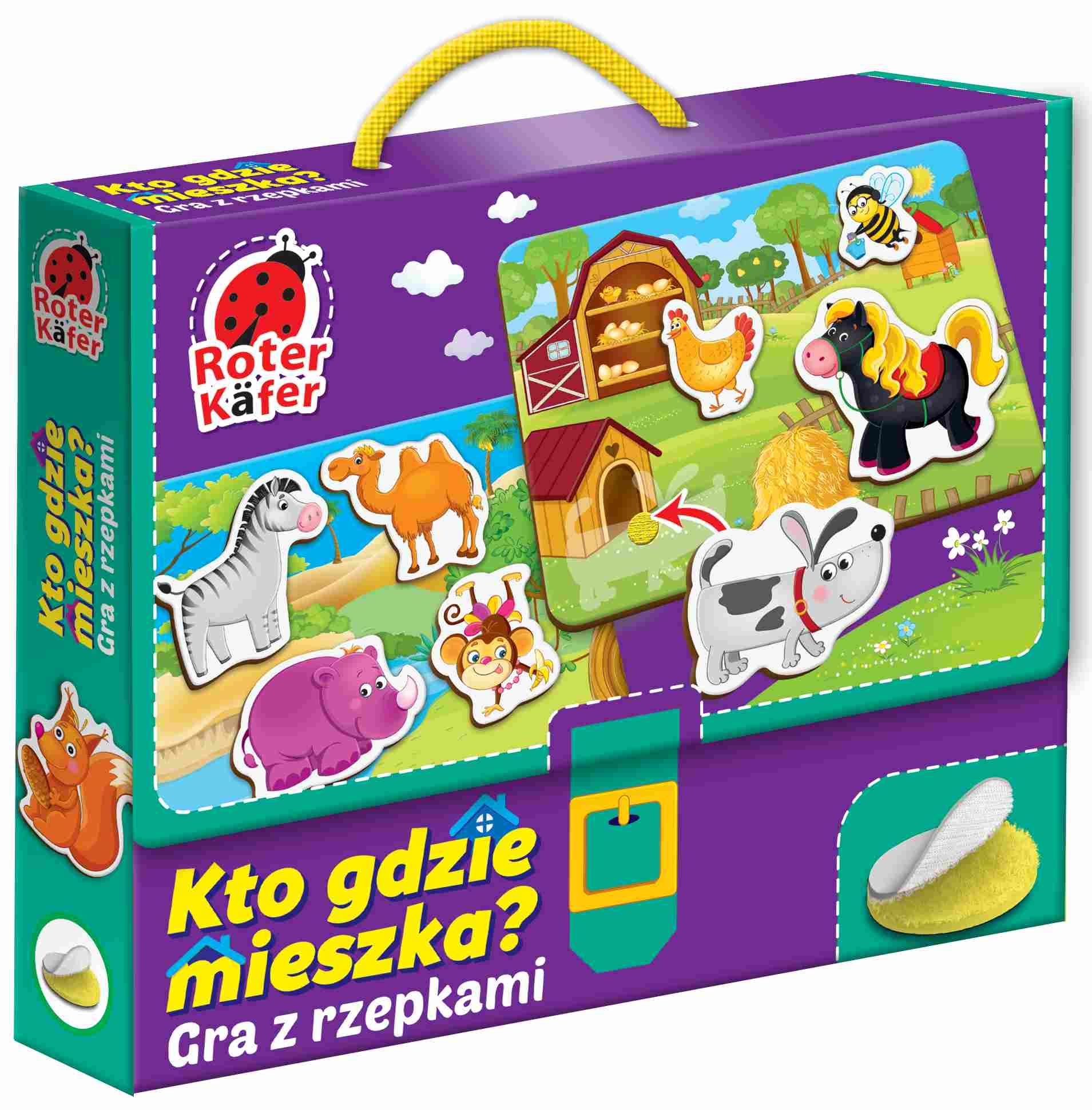 Gra z rzepami Kto gdzie mieszka? RK1070-04