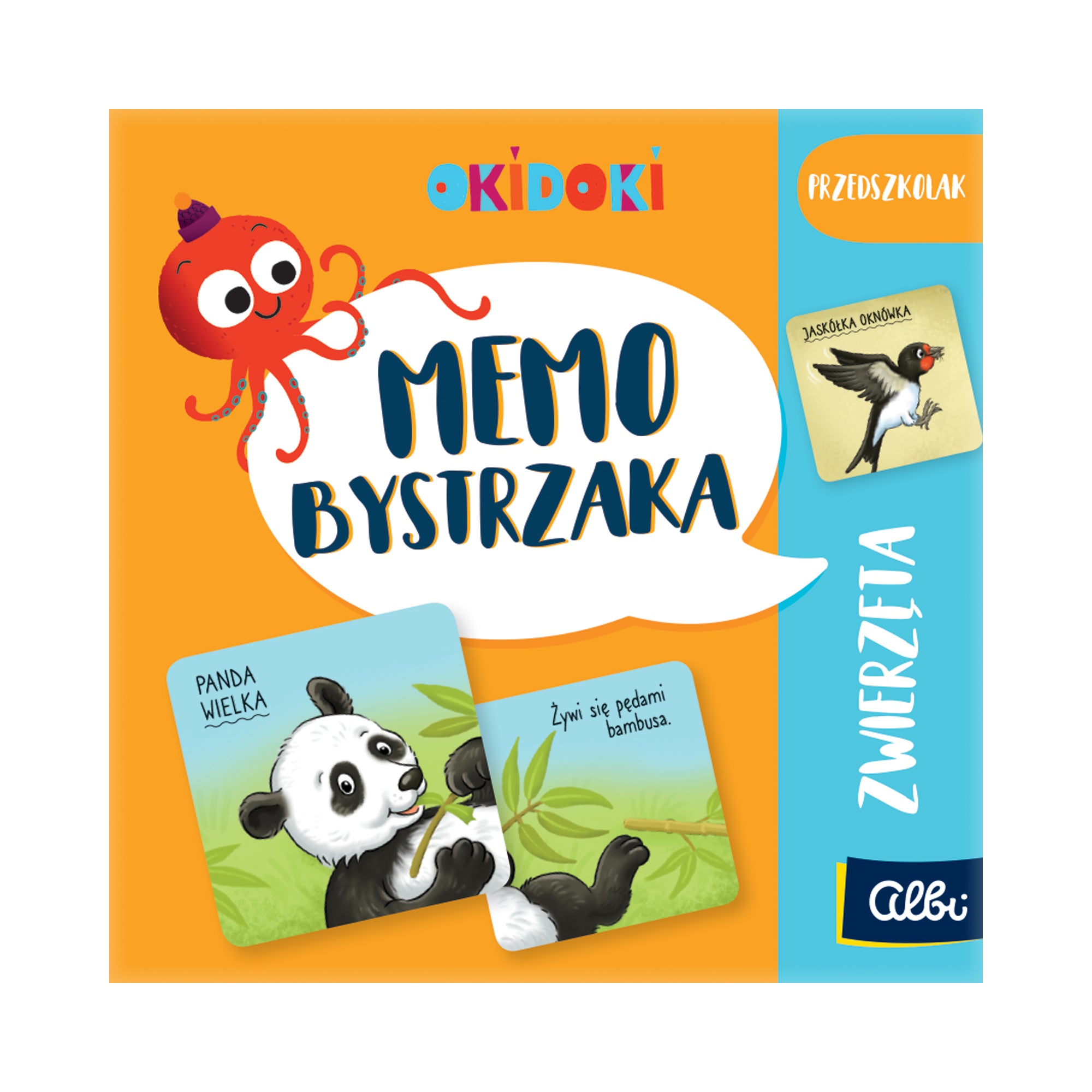 OKIDOKI Gra Memo Zwierzęta