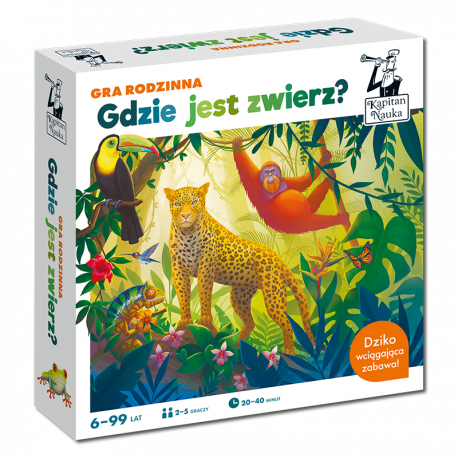 Gra Gdzie jest zwierz? Kapitan Nauka