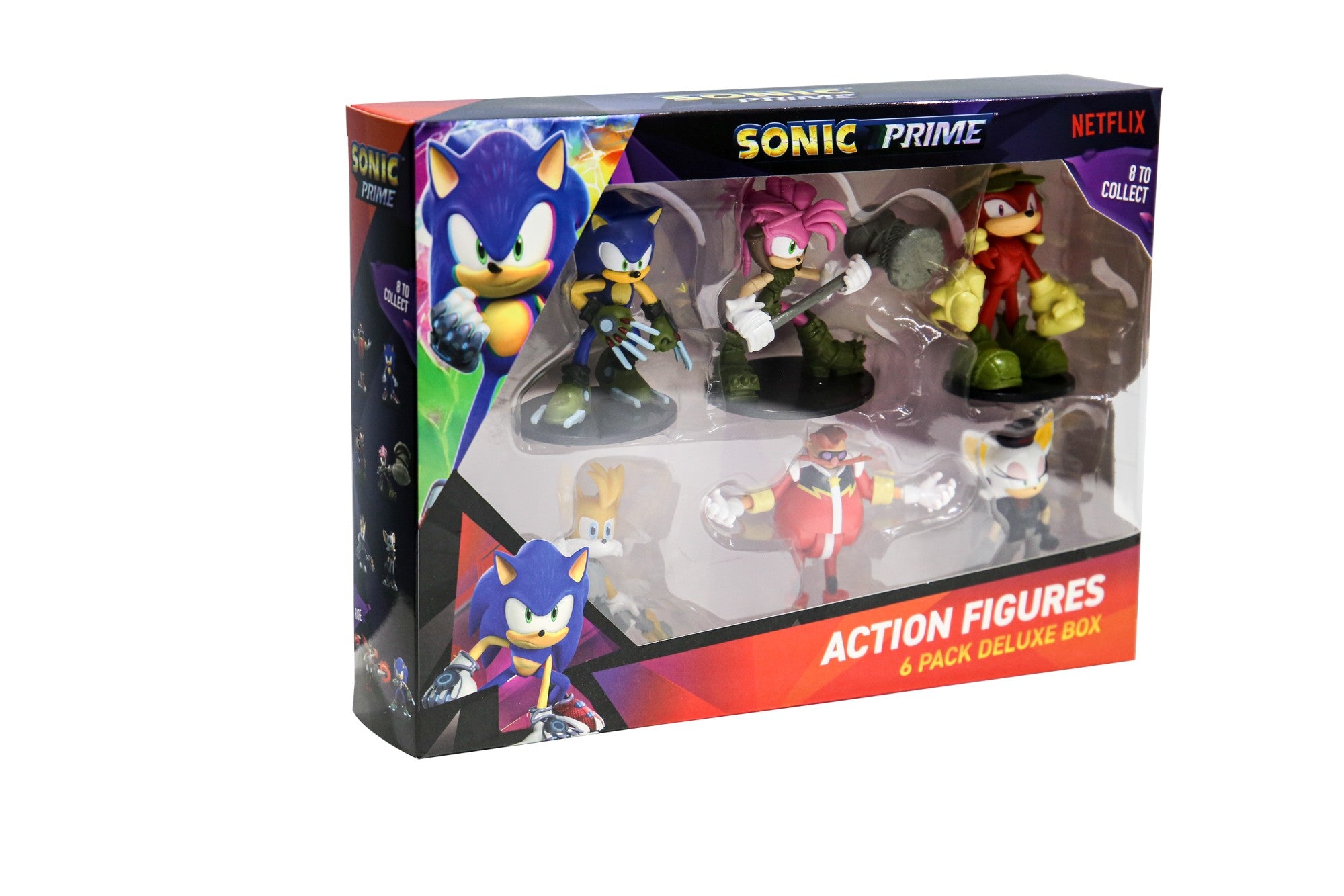Sonic Prime figurka akcji zestaw 6 figurek mix