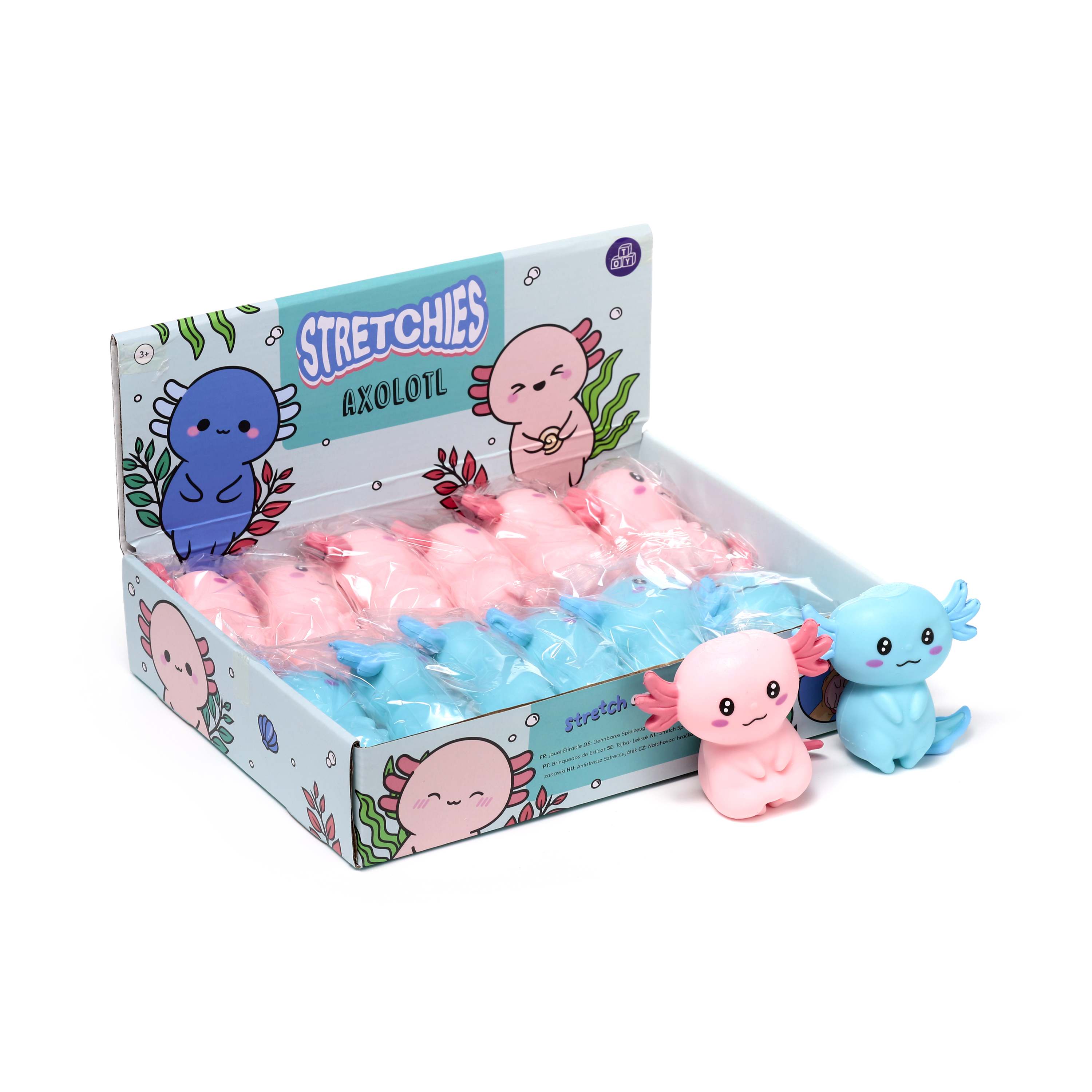 Gniotek Axolotl 1szt.mix TY962
