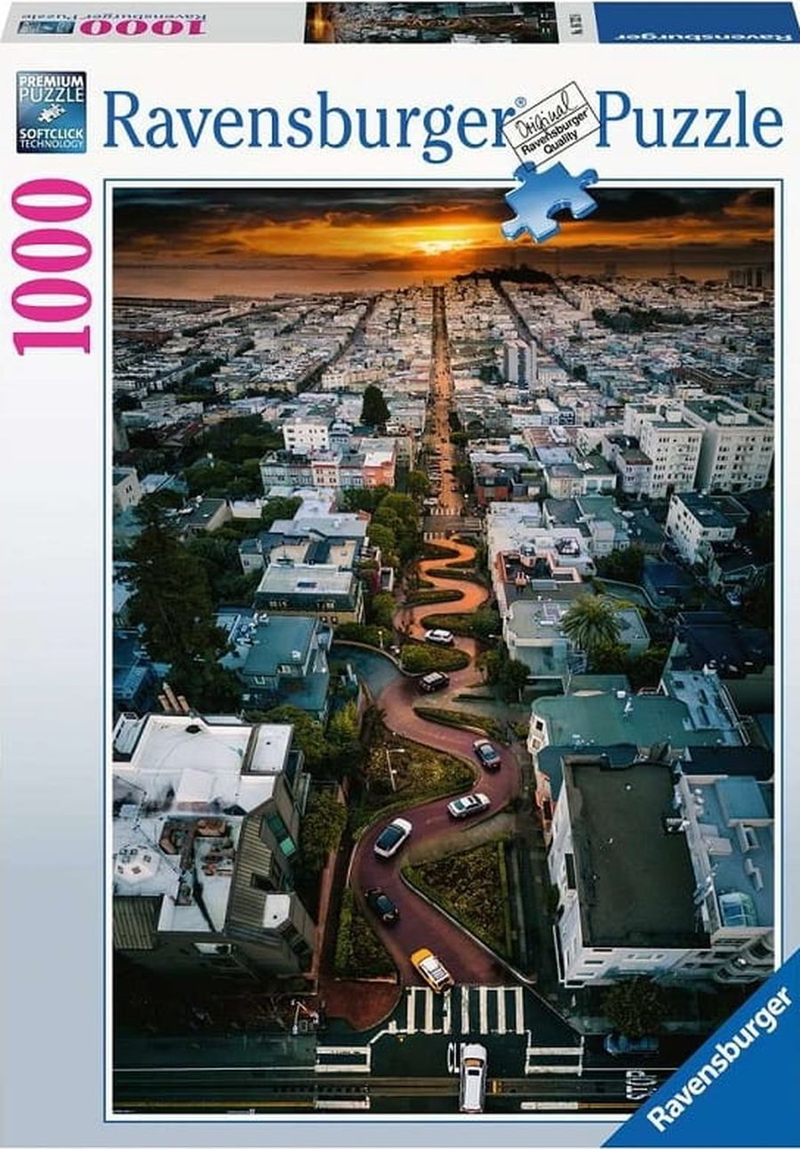 Puzzle 2D 1000 San Francisco Lombard 16732