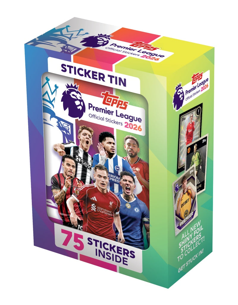 Premier League 2026 Sticker Tin
