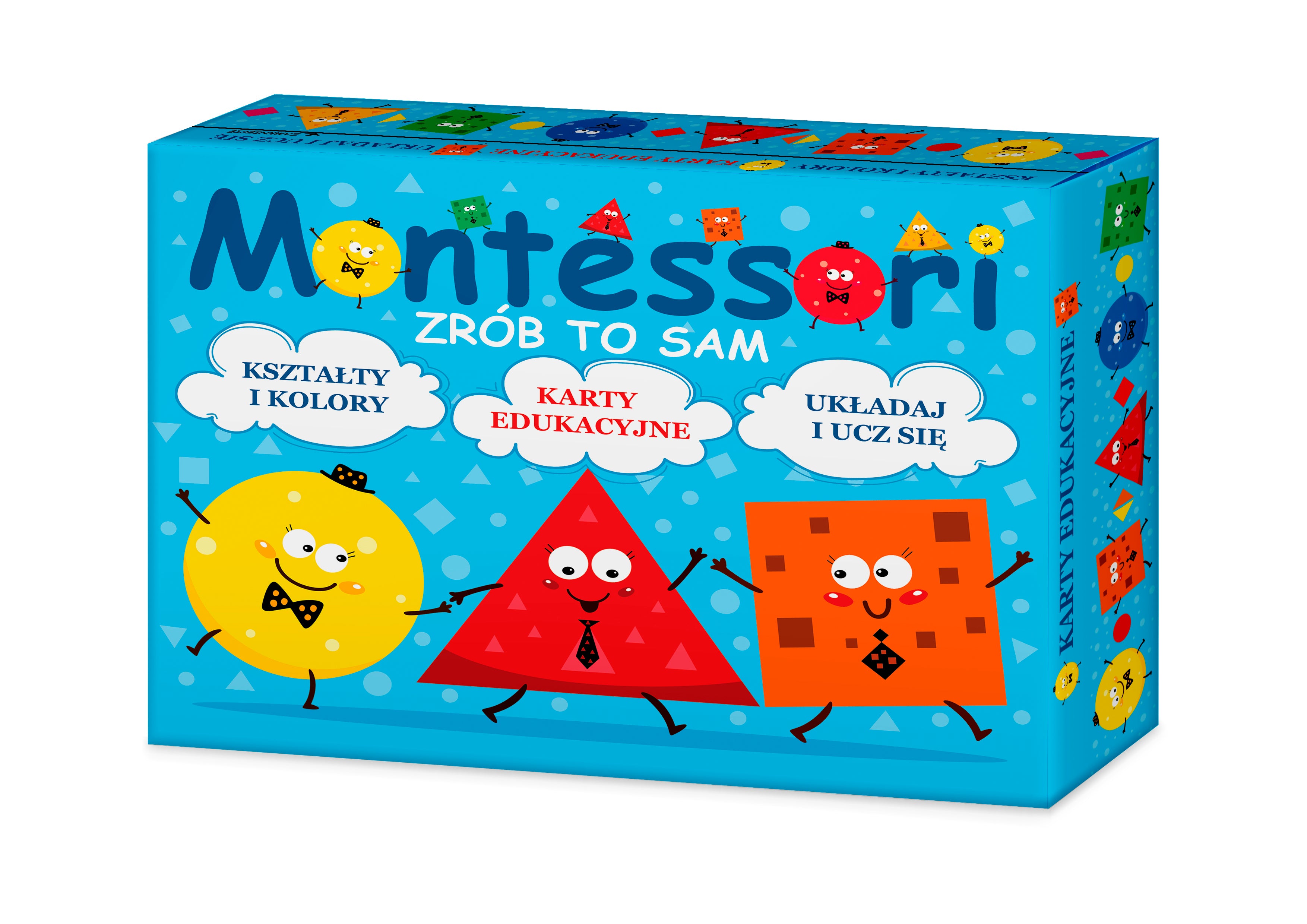Karty edukacyjne Montessori Zrób to sam