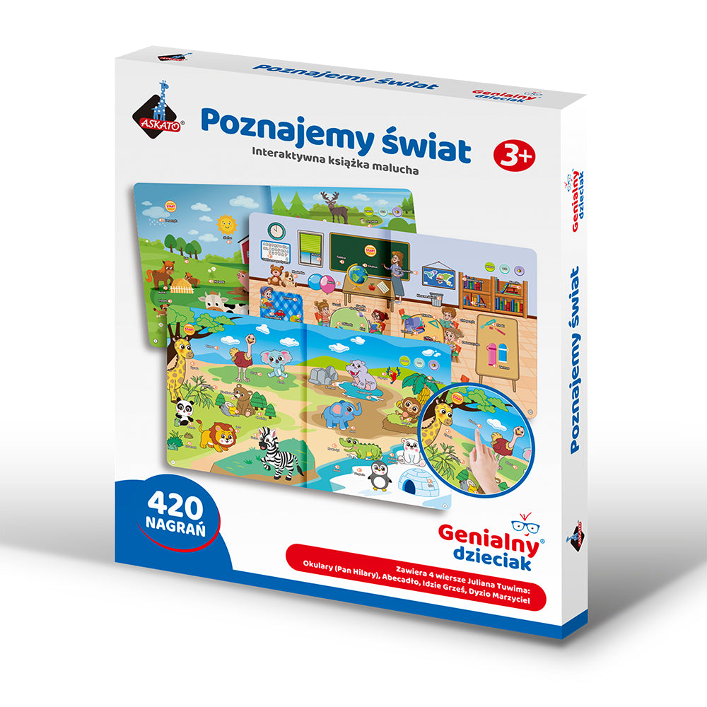 Interaktywna książeczka Poznajemy Świat