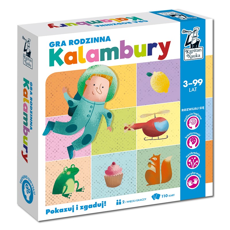 Gra Rodzinna kalambury Kapitan Nauka