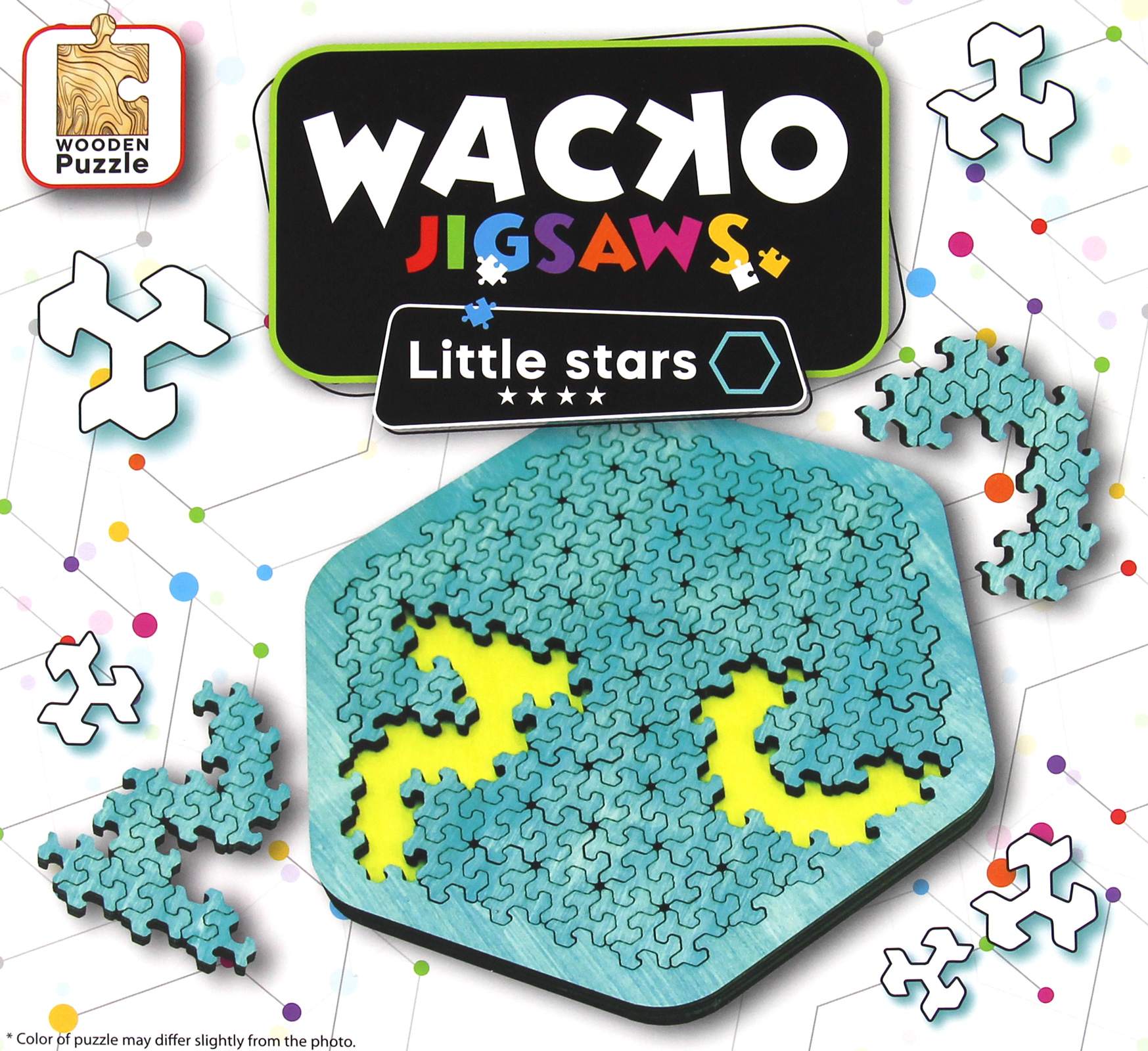 Łamigłówka Wacko Little Stars 12 elementów poziom 4/4