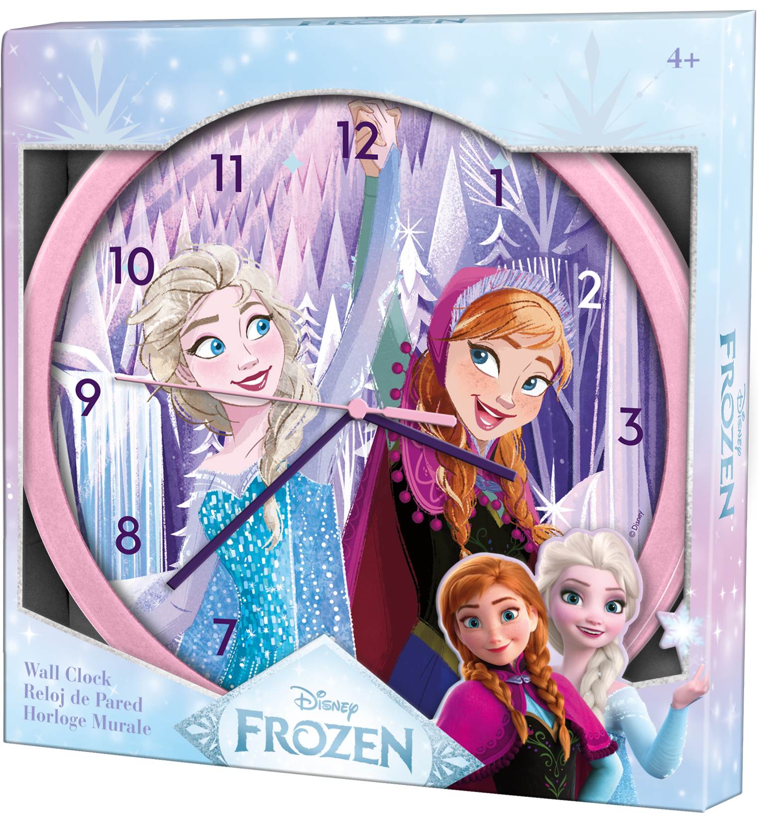 Zegar ścienny Frozen 25cm FZN3954