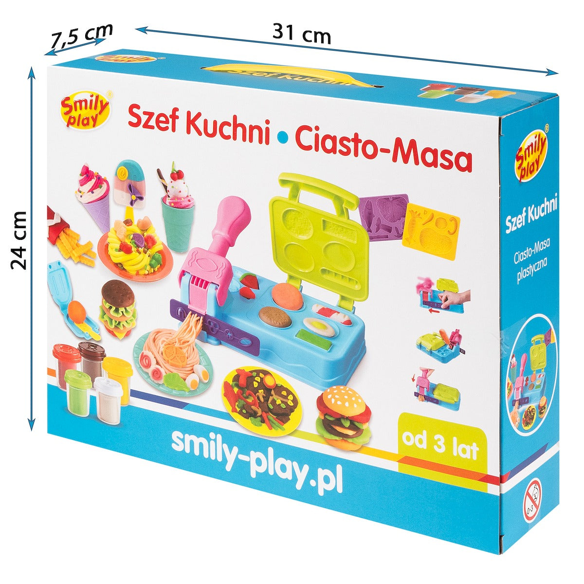 Ciasto masa Szef kuchni SP84953 AN01