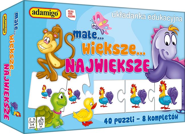 Gra Małe większe największe