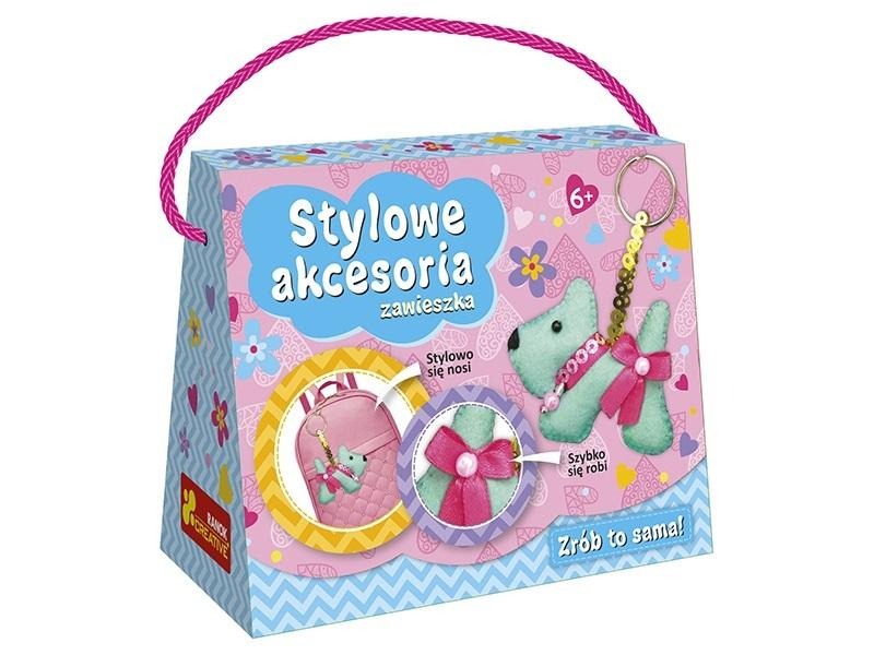 Zestaw kreatywny Piesek stylowa zawieszka breloczek
