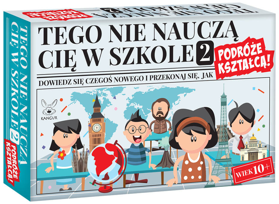 Gra Tego nie nauczą Cię w szkole 2 Podróże kształcą