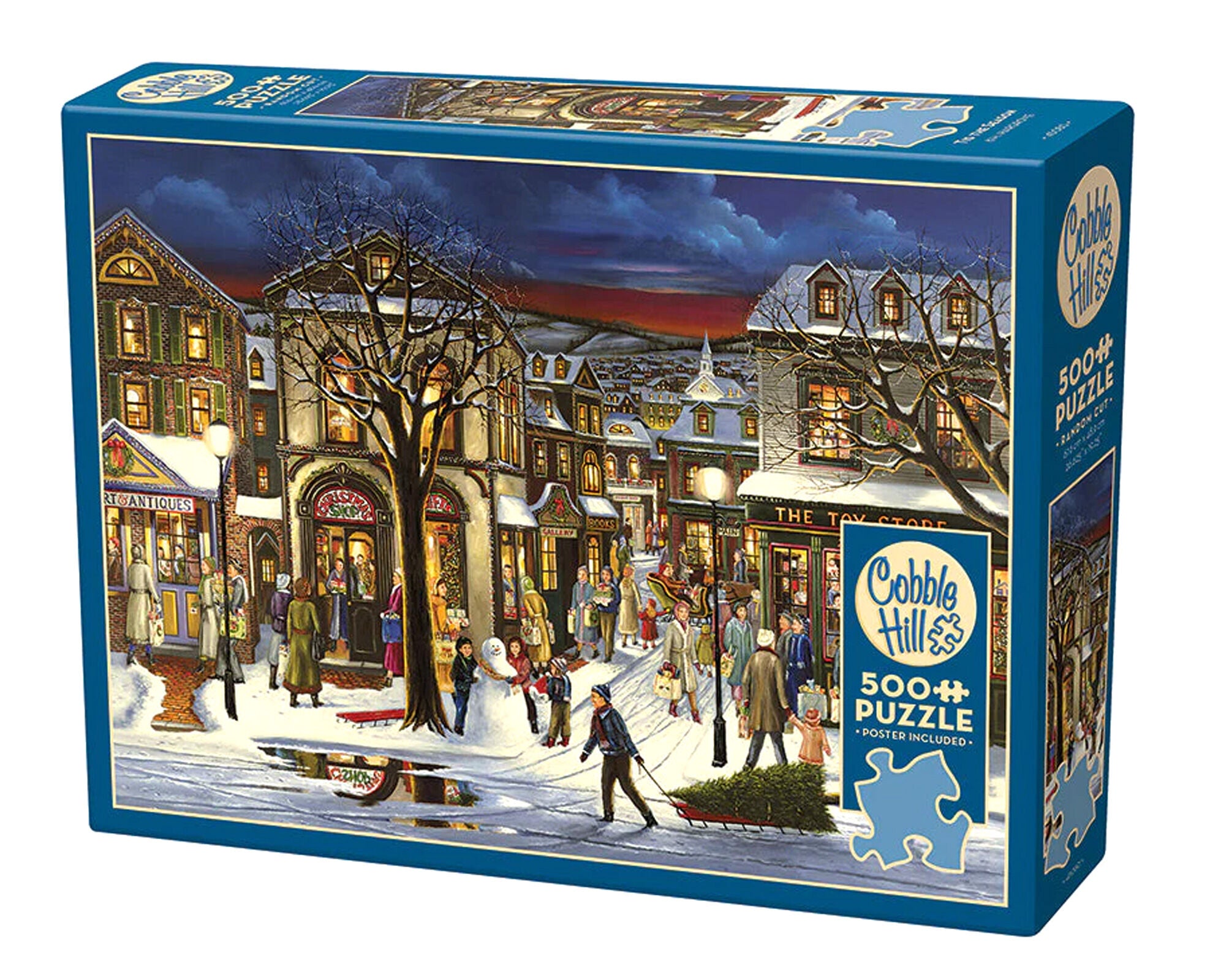 Puzzle 500 Święta tuż tuż 113033