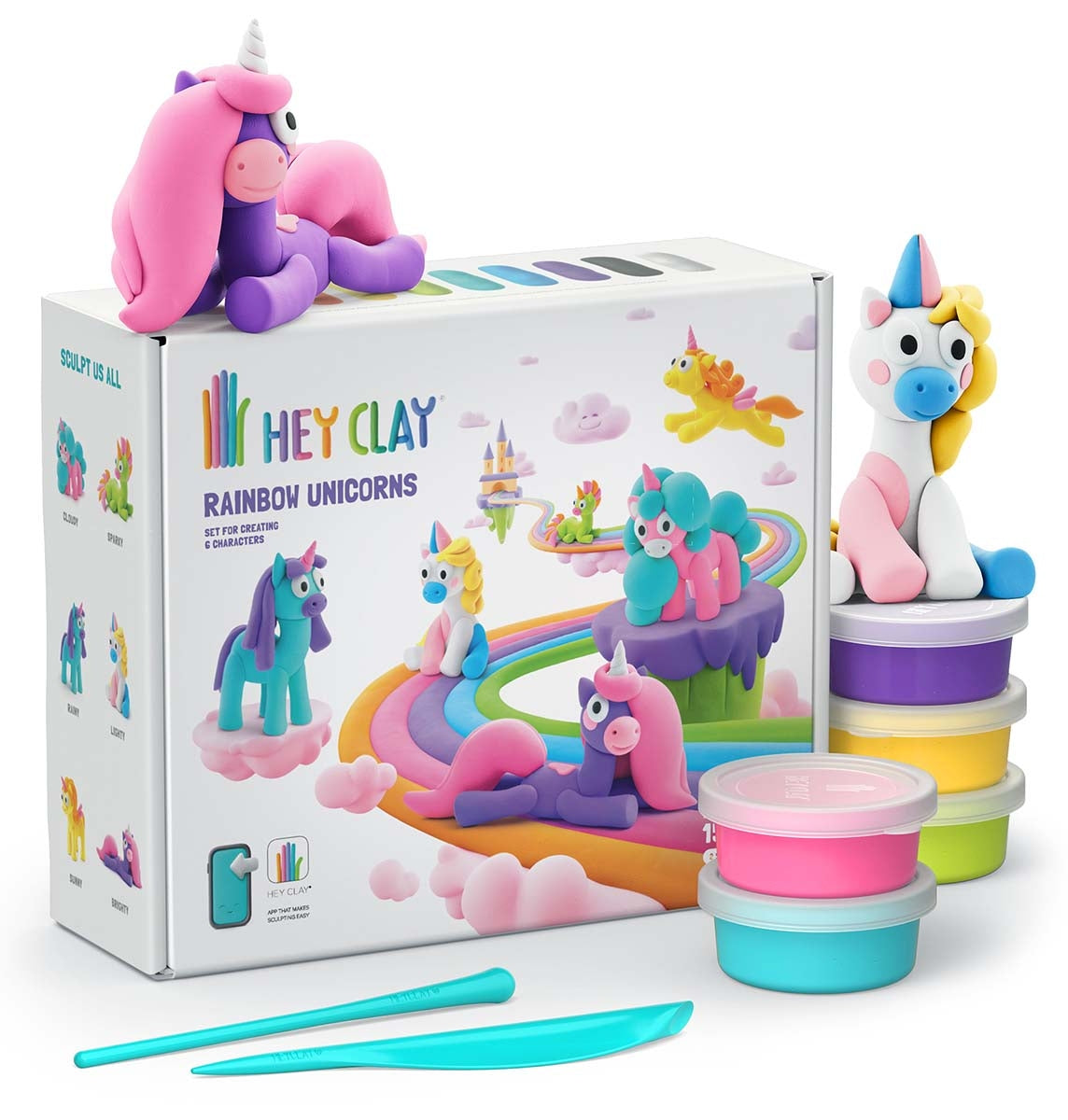 Masa plastyczna Hey Clay Jednorożce HCL15028CEE