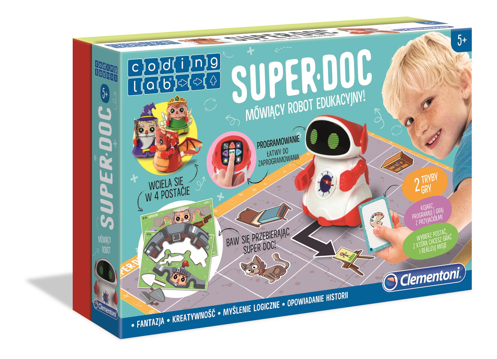 Robot edukacyjny super doc mówiący 50640