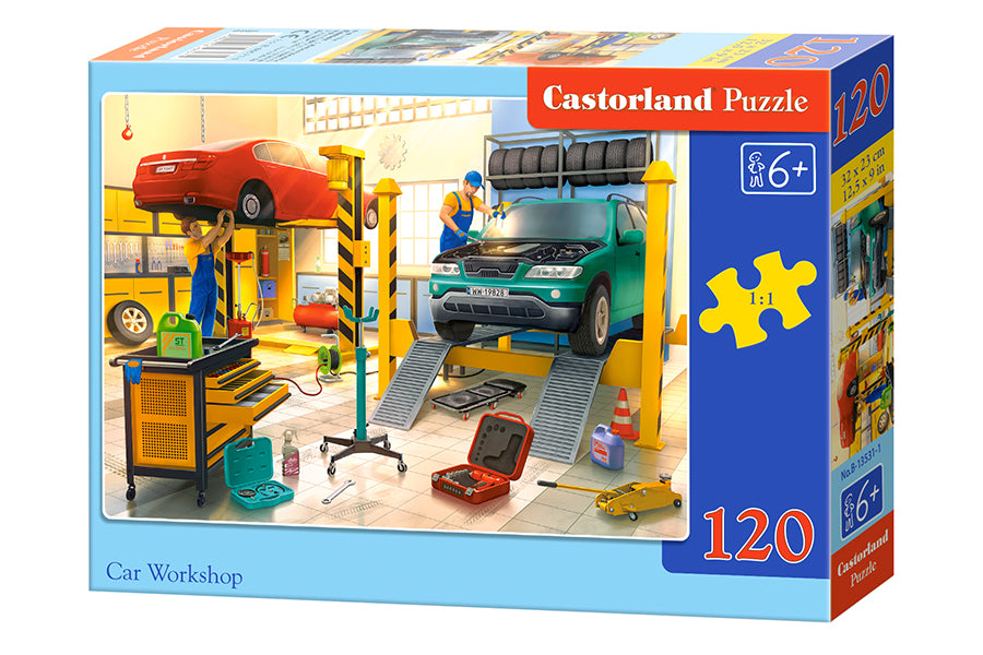Puzzle 120 Warsztat samochodowy B-13531-1