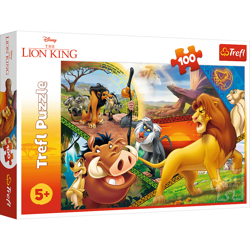 Puzzle 100 Przygody Simby 16359