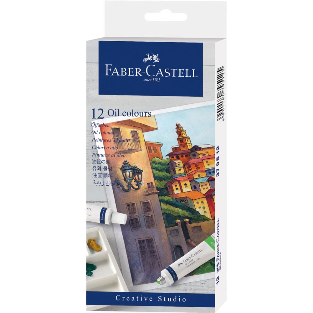 FARBY OLEJNE CREATIVE STUDIO 12 KOLX 9 ML TUBKI